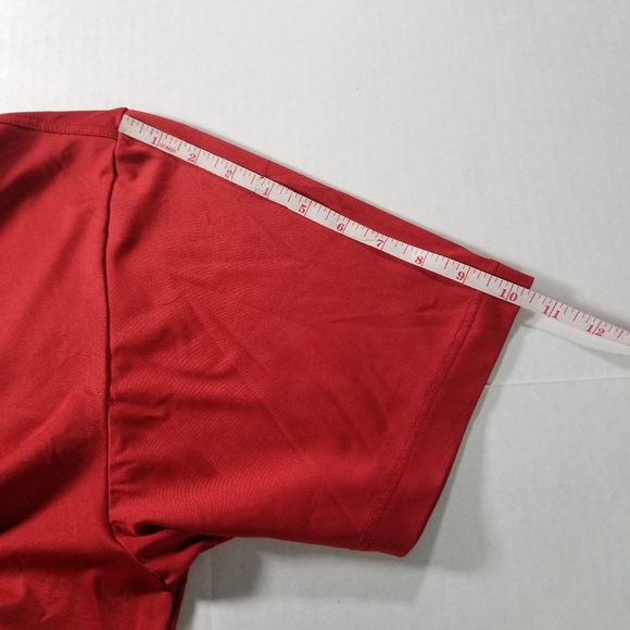 Straight Down Performance Cypress Point Golf Club Polo Size XL Men Red - Picture 11 of 11